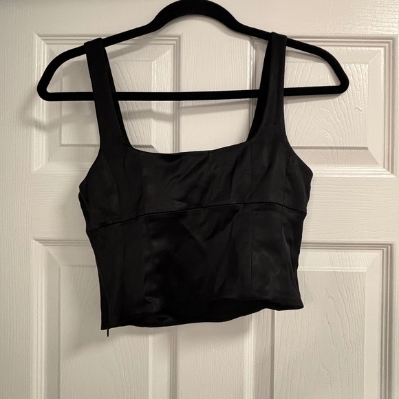 NWT Wilfred Shine Satin Bustier - Size Small - Picture 3 of 4